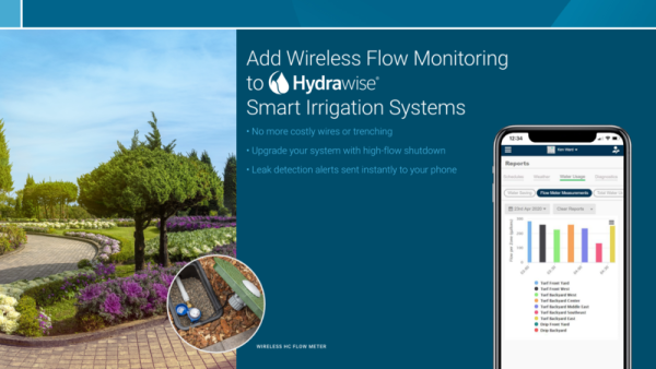 Durchflussender von Hunter für Flow-Meter Wasseruhren digital (WZ-WHCFLOW-INT) HC / WFS