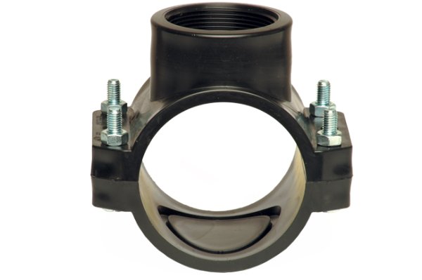 Anbohrschelle IG Innengewinde PE-Rohre - versch. Größen