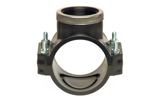 Anbohrschelle verstärkt PN10 IG Innengewinde für PE-Rohre - versch. Größen