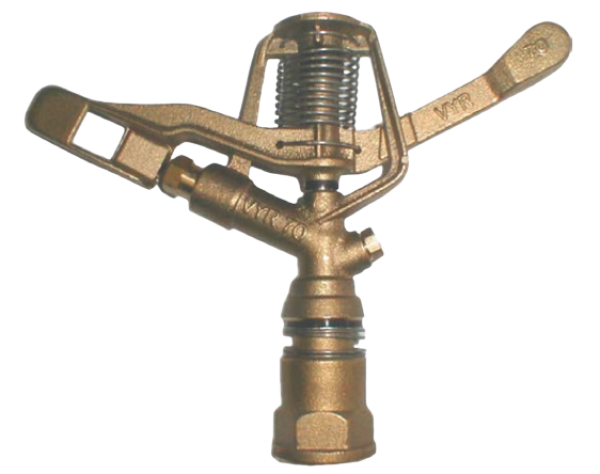 Schwingheblregner 3/4" IG Messing / Vollkreis: 14,5 - 21 m (F-7020-VYR)