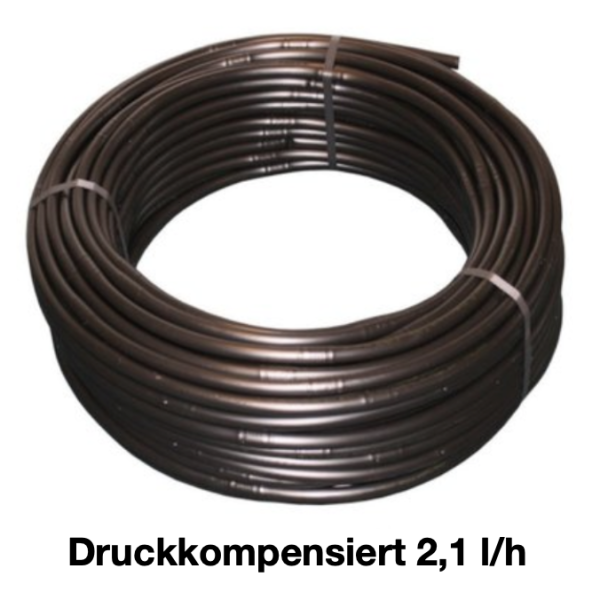 Rolle Tropfrohr DRUCKKOMPENSIERRT 2,1 l/h 16mm FECO-DRIP
