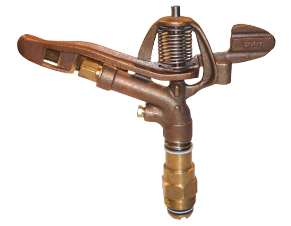 Schwingheblregner 1" AG Rotguss / Vollkreis: 16,8 - 23,5 m (F-7011-FEC)