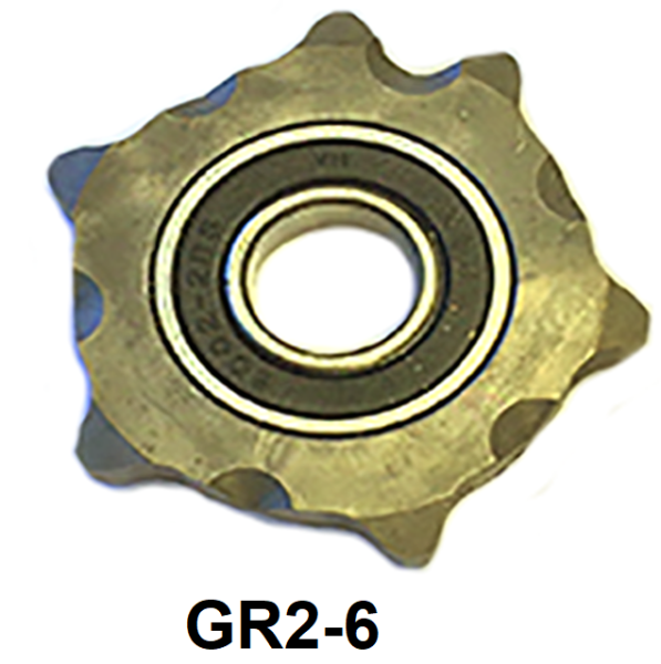 Umlenkstern 6 Zähne für GeoTrencher® GT400 & GT500 (GR2-6)
