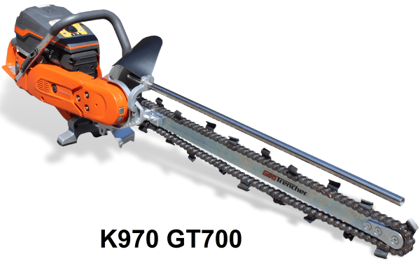 GeoTrencher® GT700 mit Husqvarna® K970 & GeoCart