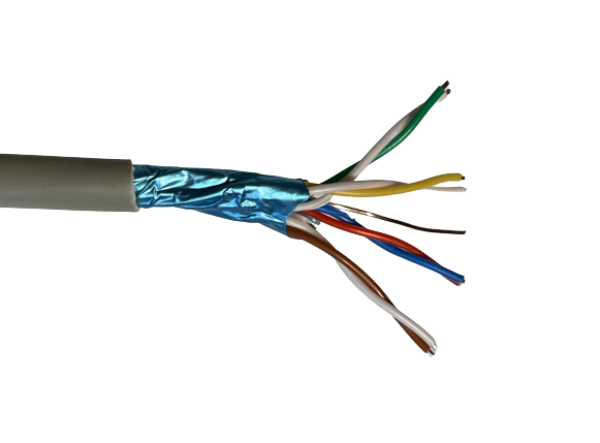 Steuerkabel 8adrig 0,6mm2 / Beregnungskabel abgeschirmt (4 x 2 x 0,6 mm2)  30V