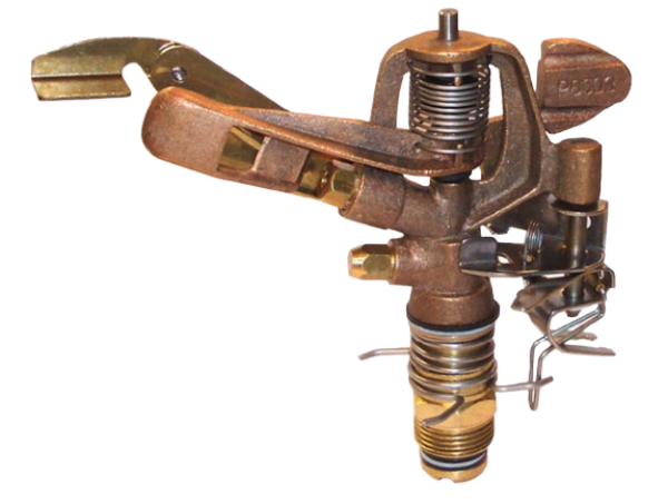 Schwingheblregner 3/4" AG Rotguss / Teil- und Vollkreis: 11,8 - 14,4 m (P-6003-FEC)