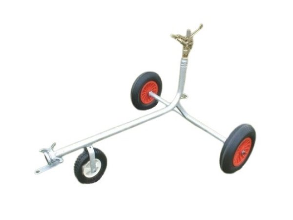 Stativ mit Rädern 1 1/2"AG für Schwinghebelregner / Sportplatz-Wagen-Stativ