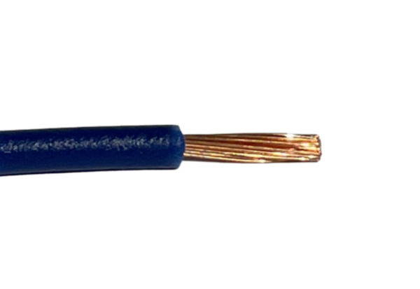 Verdrahtungsleitung 1,5 mm² feindrätig / 1 adriges Kabel BLAU
