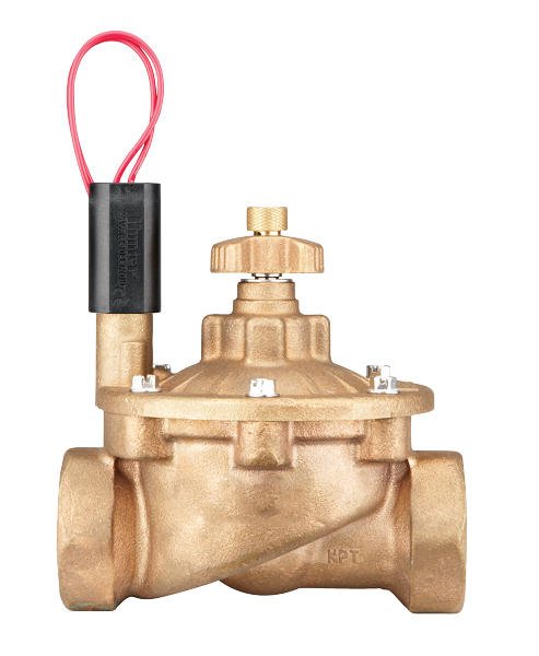 Hunter IBV 1", 1 1/2", 2", 3" Magnetventil Messing 24V AC Filtersystem & Durchflussregulierung / Ventil zur Bewässerung: Innengewinde -​​ versch. Größen